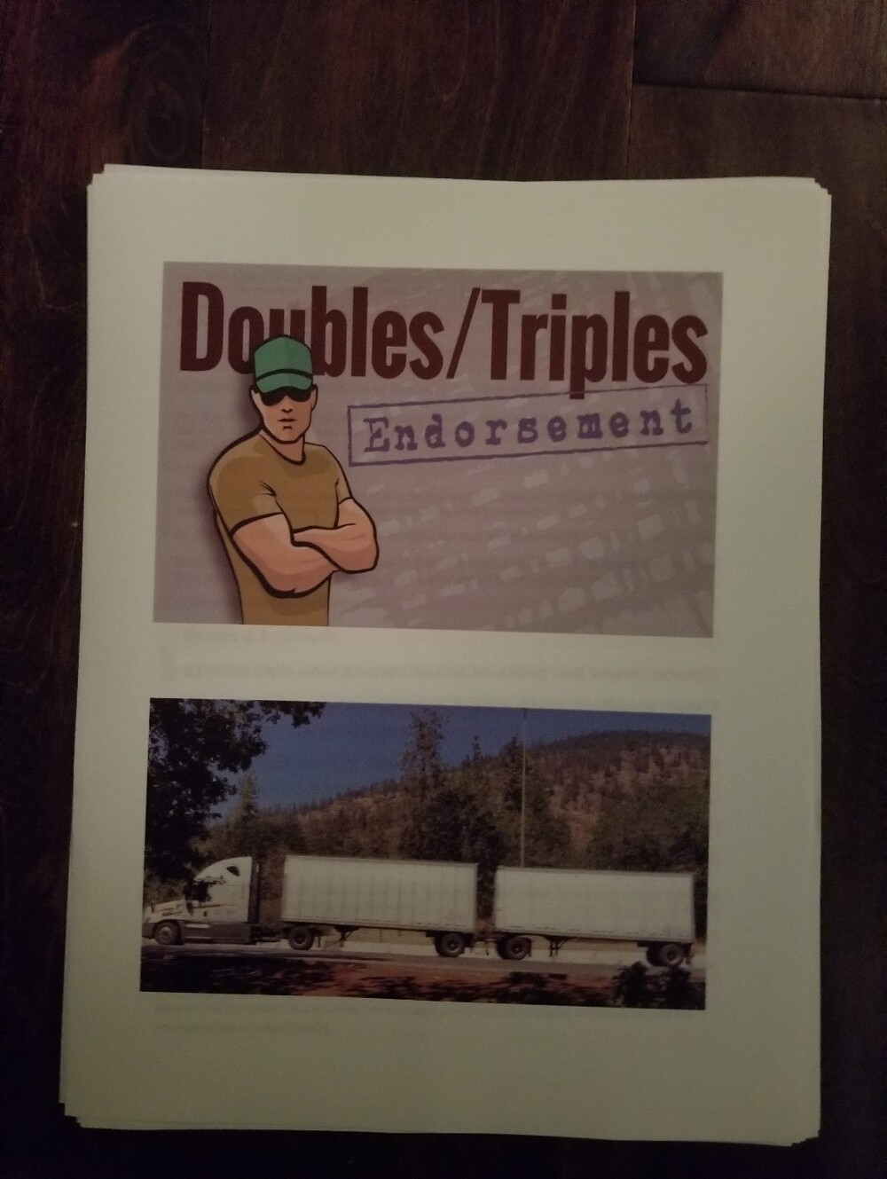 CDL Double & Tripples Study Guide